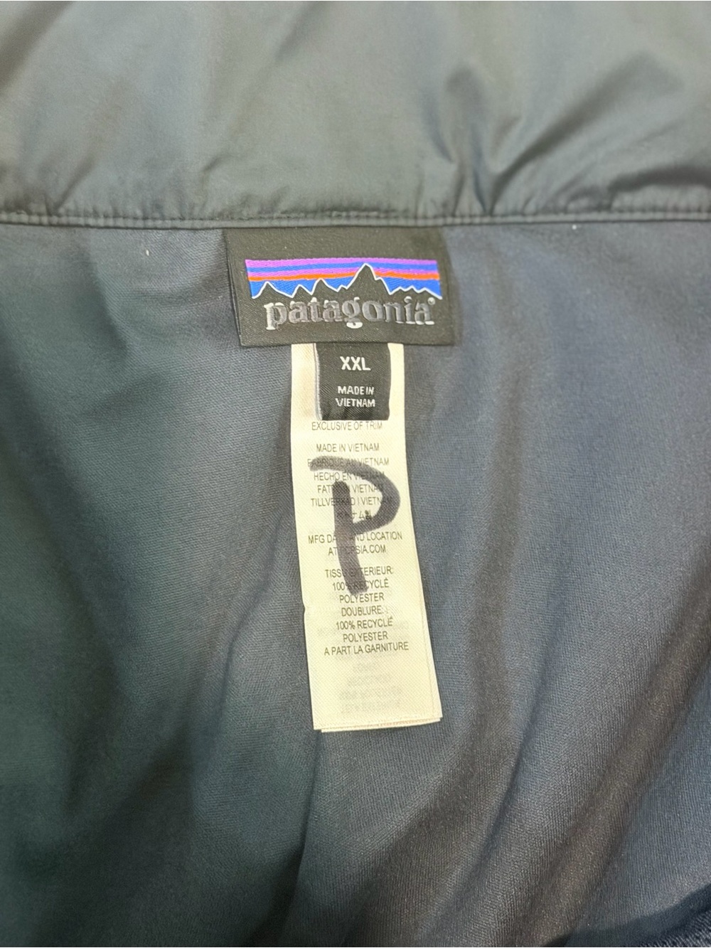 Patagonia Men's XXL H2No Snowboard Pants RECCO Waterproof Insulated Black NWOT - Picture 9 of 9